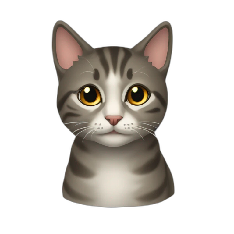 Кошка в очках emoji