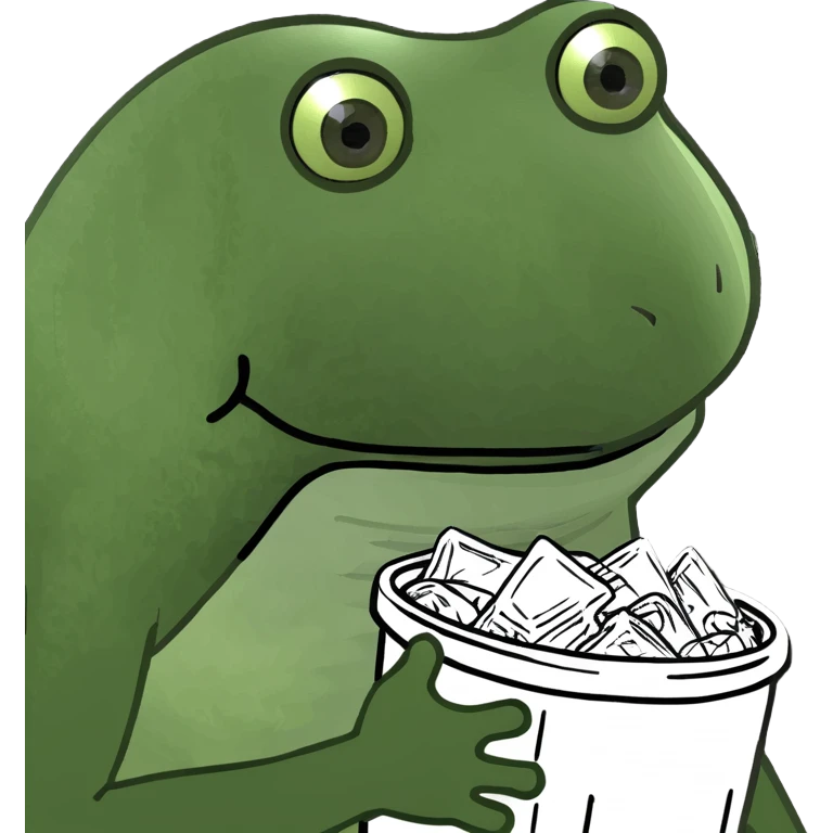 Trash man emoji