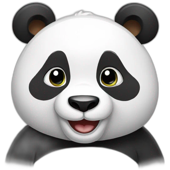 happy panda emoji