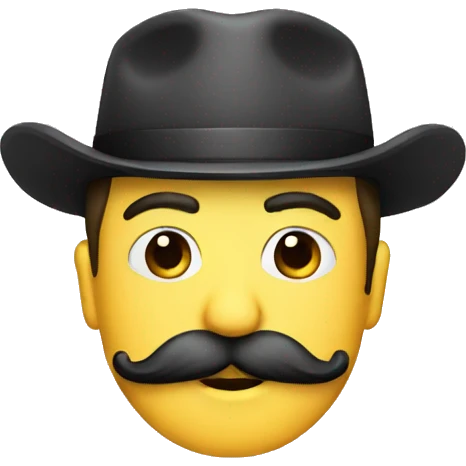 sql moustache emoji