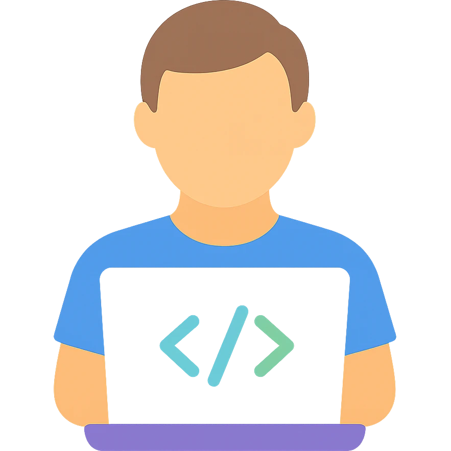 coder at a computer emoji
