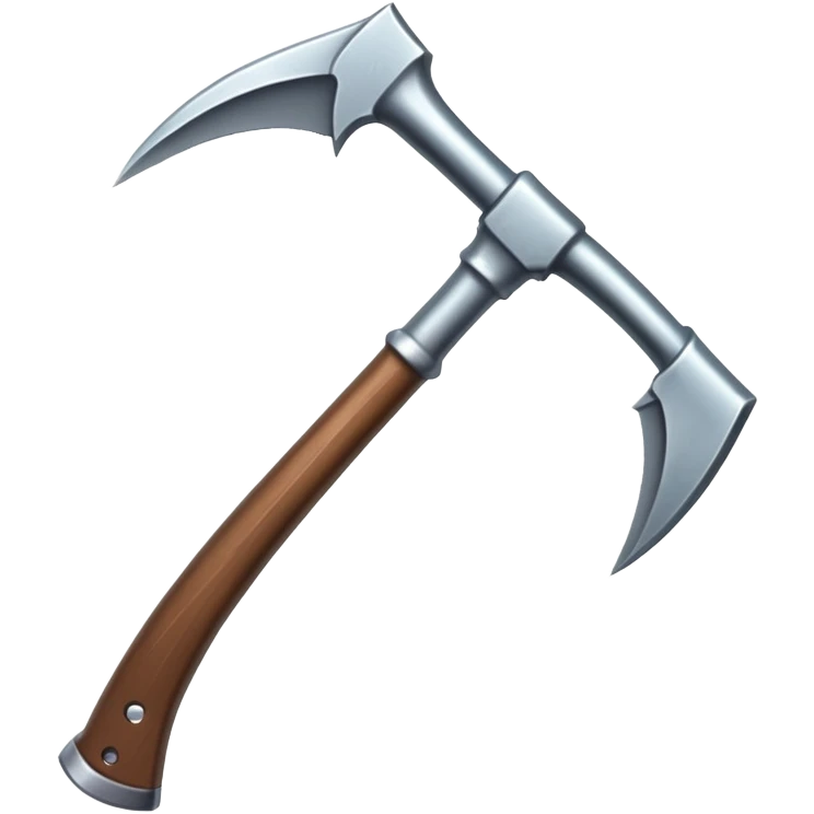 cartoon pickaxe emoji