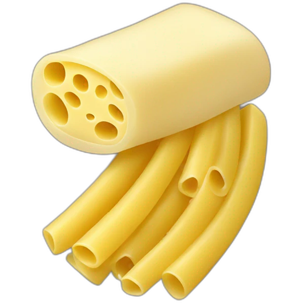 Pasta with butter and Parmesan emoji