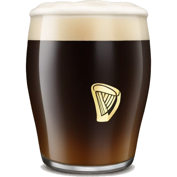 Pint of Guinness emoji
