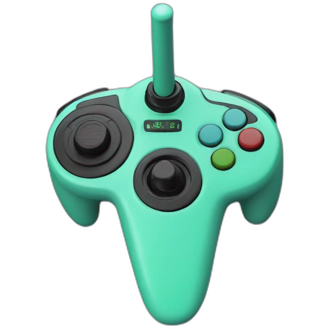 Eighties joystick emoji