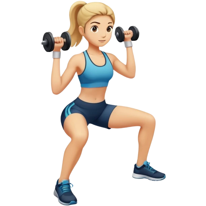 Working out emoji