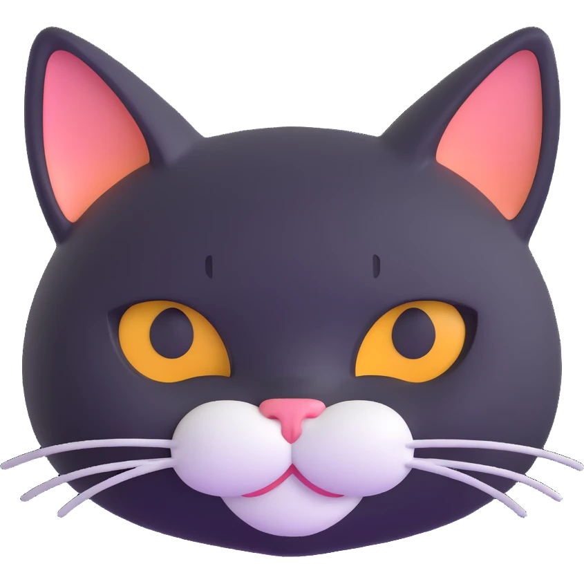 cute cat face emoji
