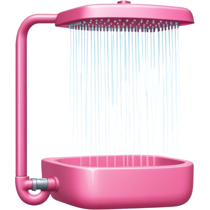 pink shower  emoji
