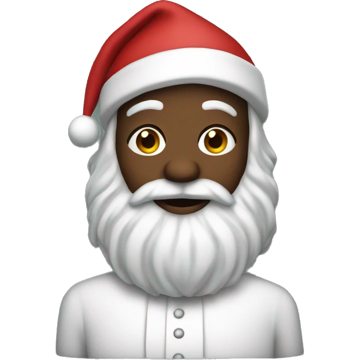 Black Santa  emoji