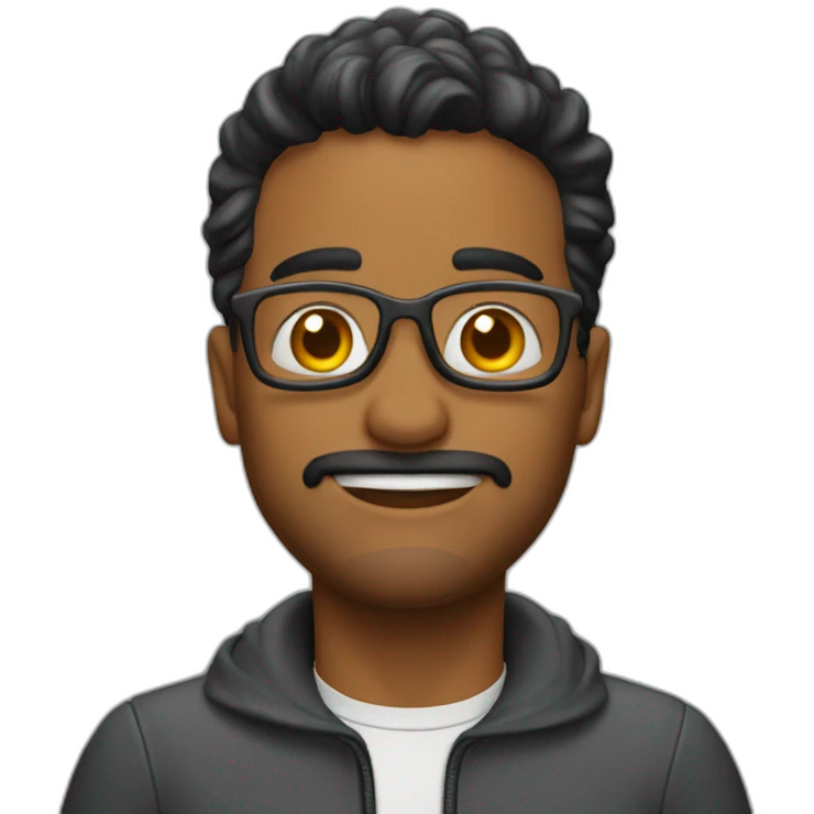 Ronald andrade saludando emoji