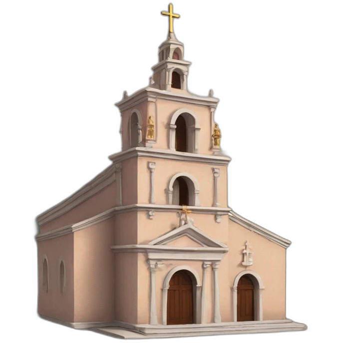 Catholic Temple from La Piedad Michoacán emoji