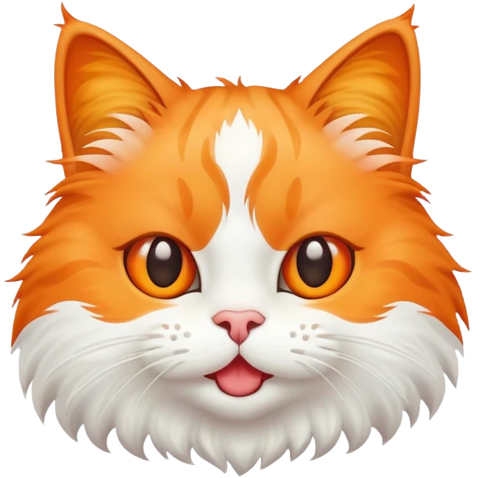 Silly cat emoji