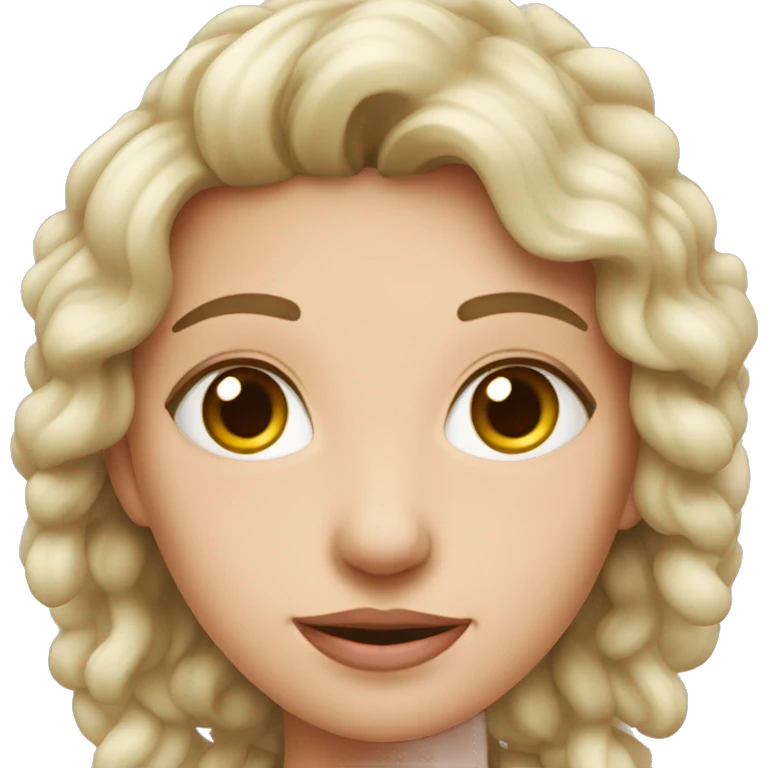 Девочка загруженная учебой с розовой одеждой  emoji