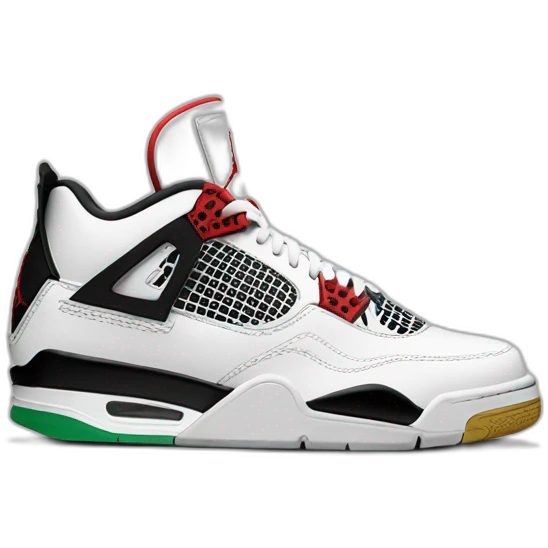 Jordan 4 chaussure emoji