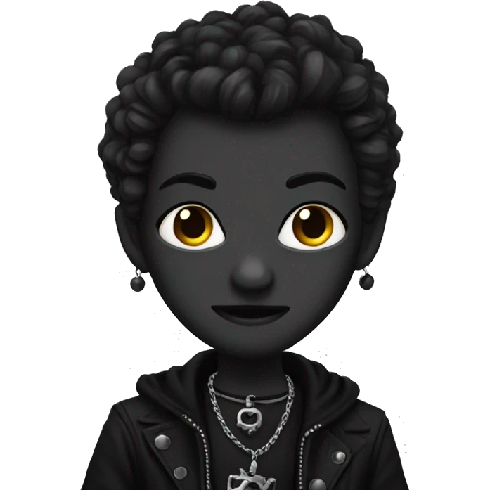 Goth emoji