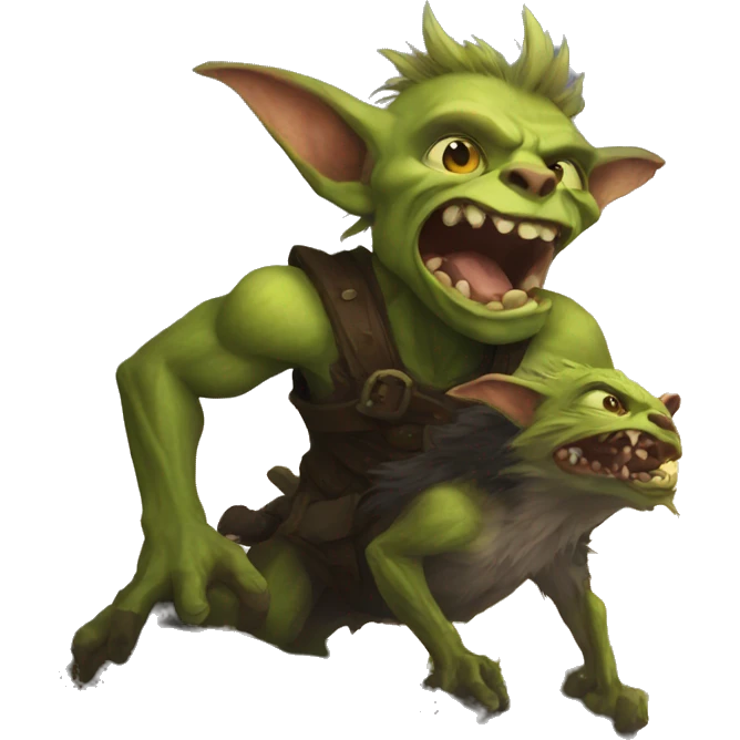 goblin on a worg  emoji