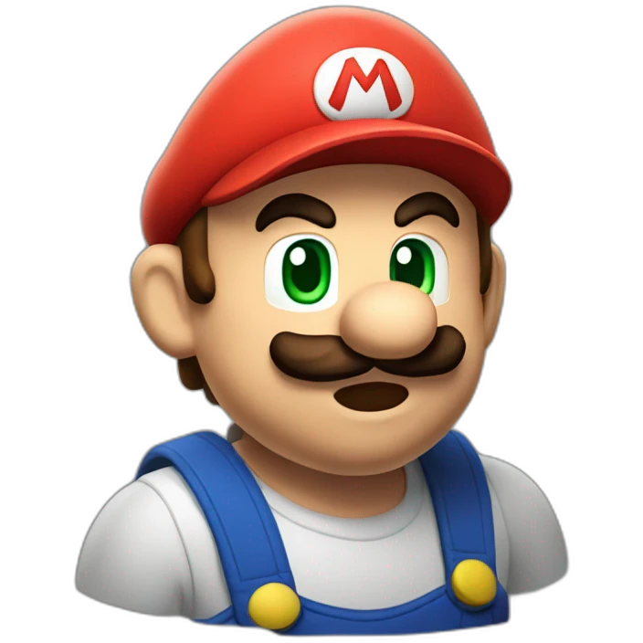 Mario Shrugging emoji