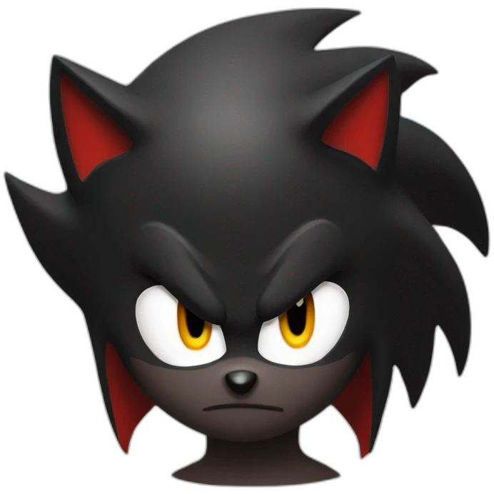 shadow the hedgehog emoji