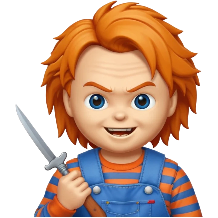 Un emojin de chuky emoji