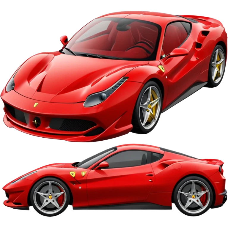 Ferrari car emoji