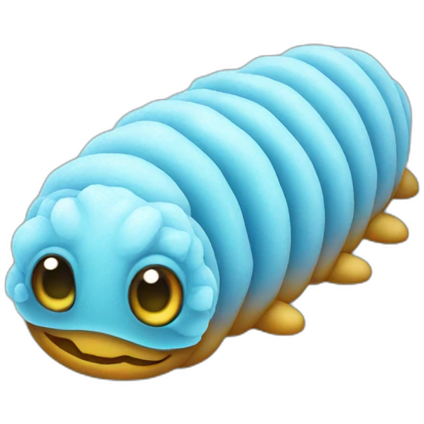 Ice caterpillar emoji
