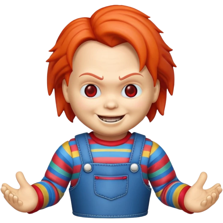 Un emojin de chuky emoji