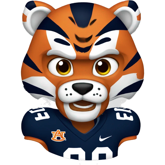 Auburn tiger football emoji