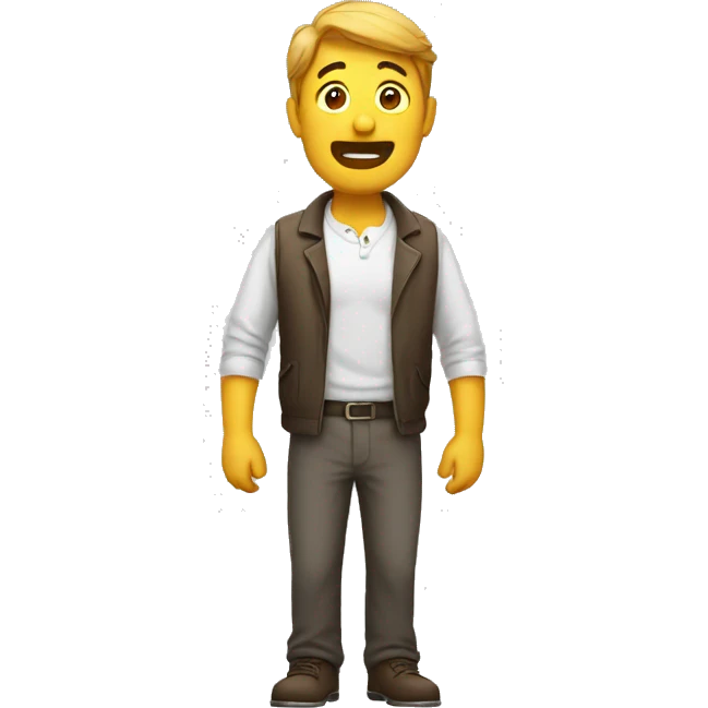 Man Shrugging emoji