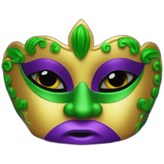 mardi gras emoji
