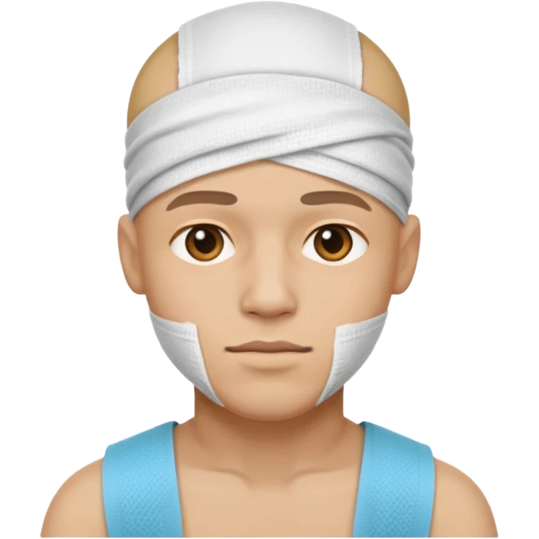 Mann mit Verband emoji