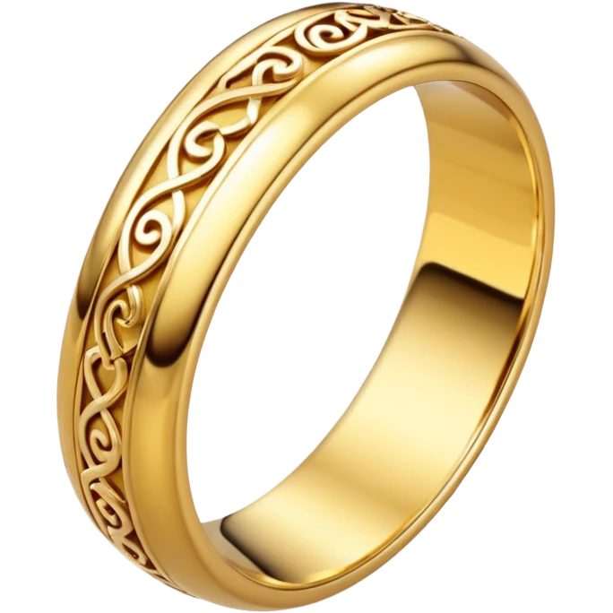 Same Aesthetic Engagement gold ring emoji emoji