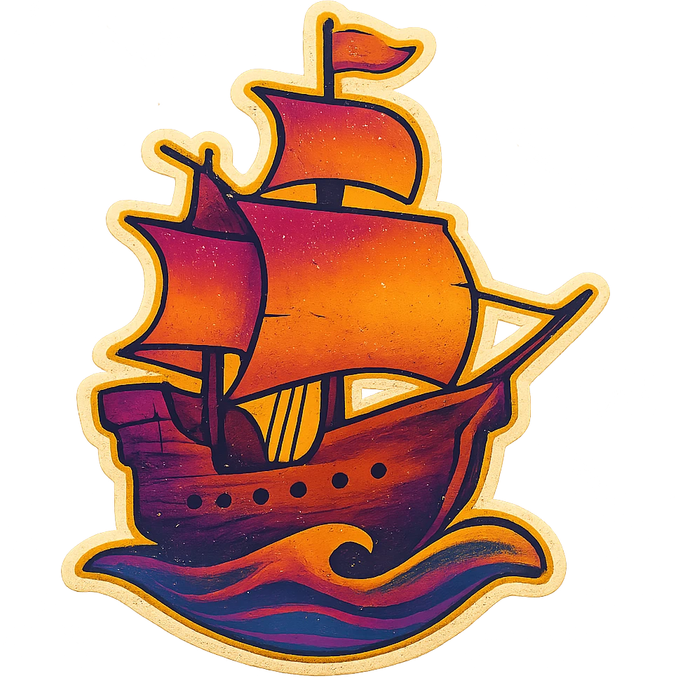 pirate ship emoji