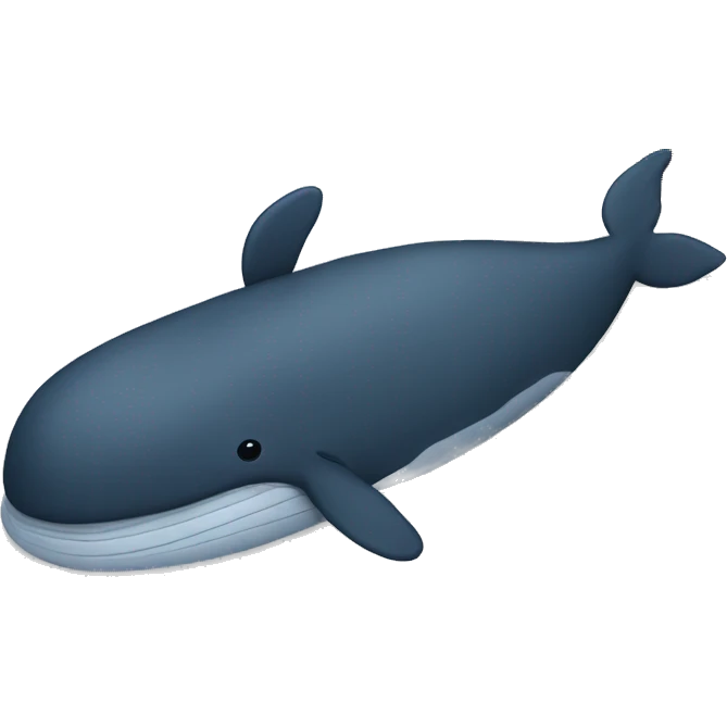 A whale in bed sleeping  emoji