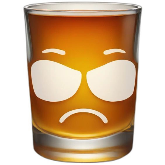 whiskey shot emoji