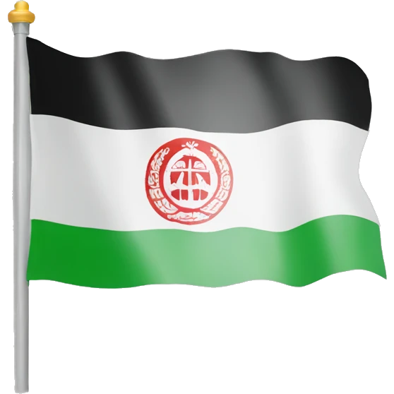 White afghan flag emoji