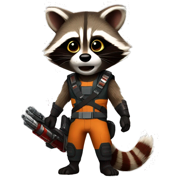 Rocket Raccoon emoji