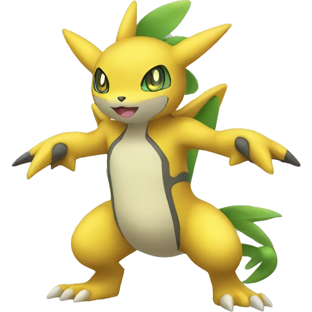 pokémon Fakemon shiny full body emoji