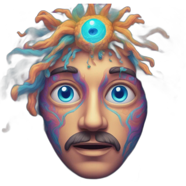 psychedelic trance emoji