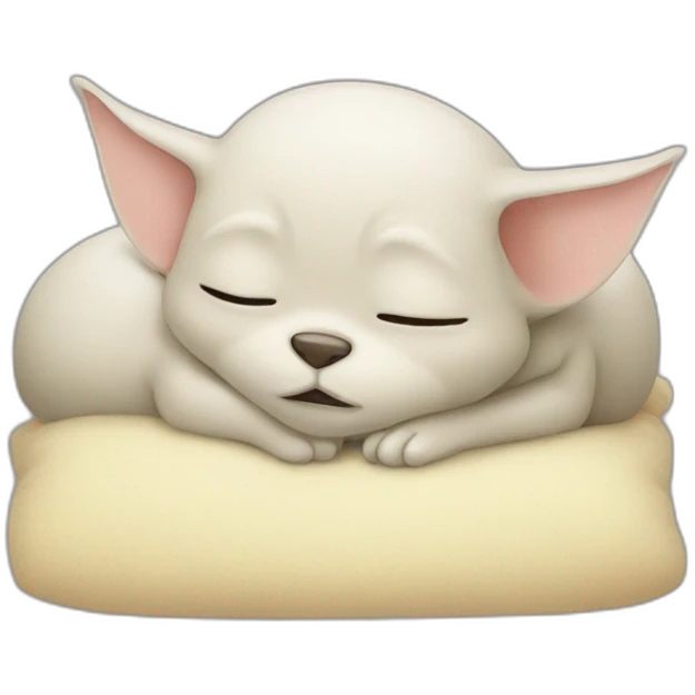 sleeping Grogu emoji