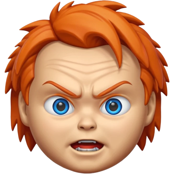 Un emojin de chuky emoji