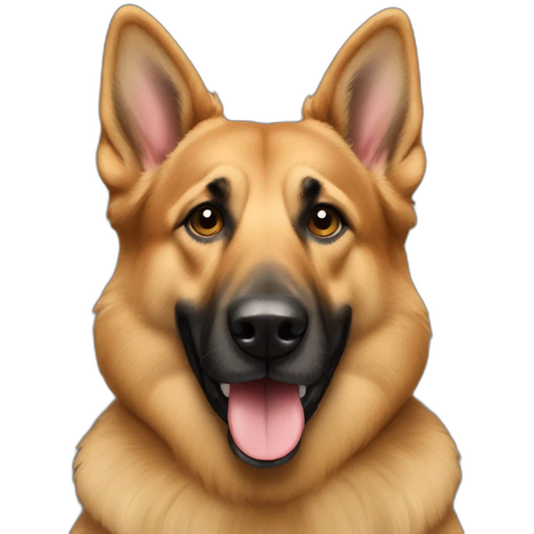Berger allemand emoji