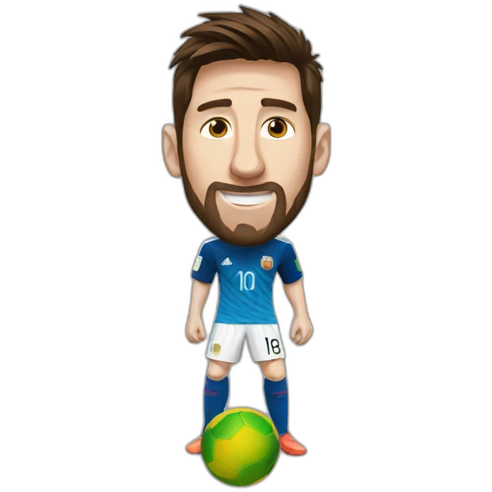 Messi world cup emoji