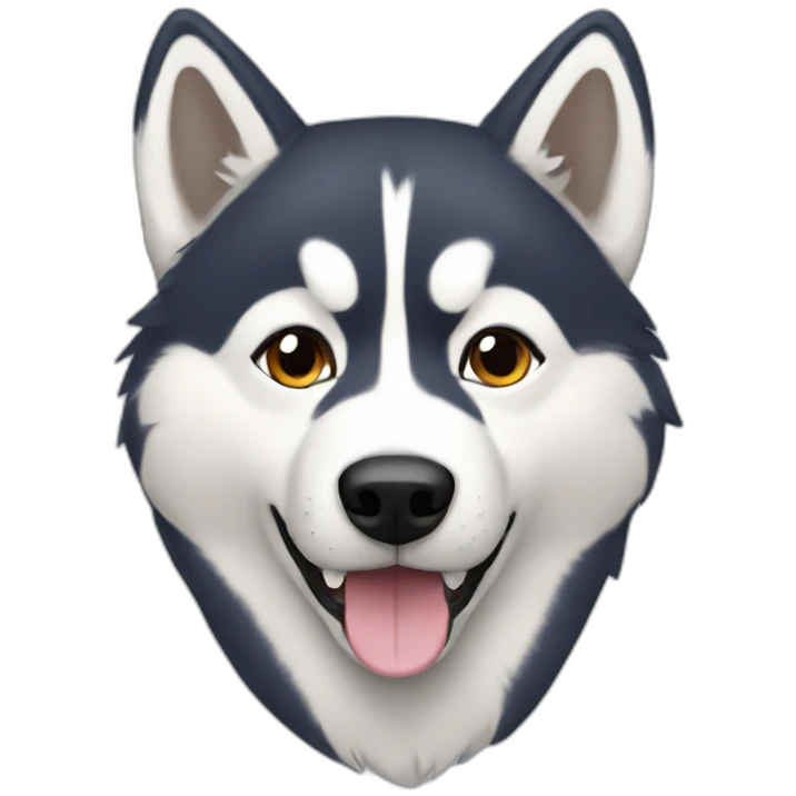 husky emoji