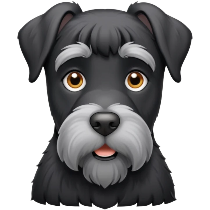 Giant schnauzer emoji