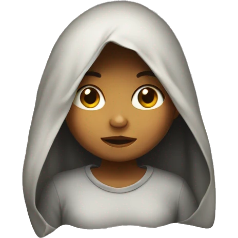 Girl hiding emoji