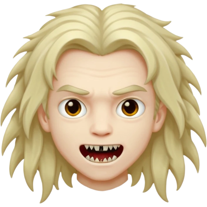 Vampire, hair Locks medium, boy  emoji