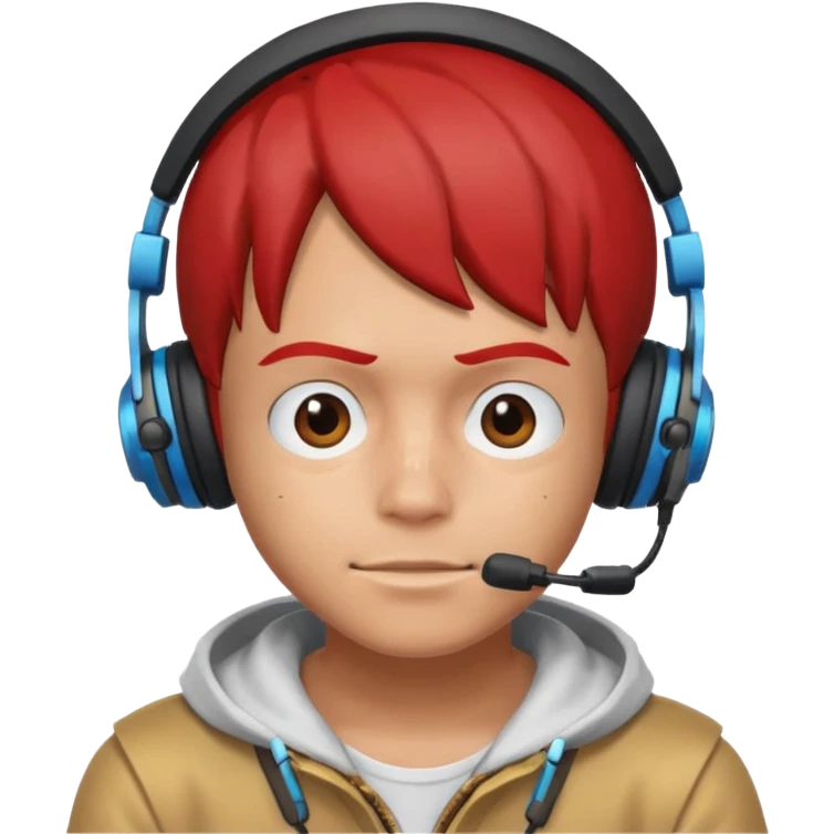 luffy qui joue à fortnite emoji