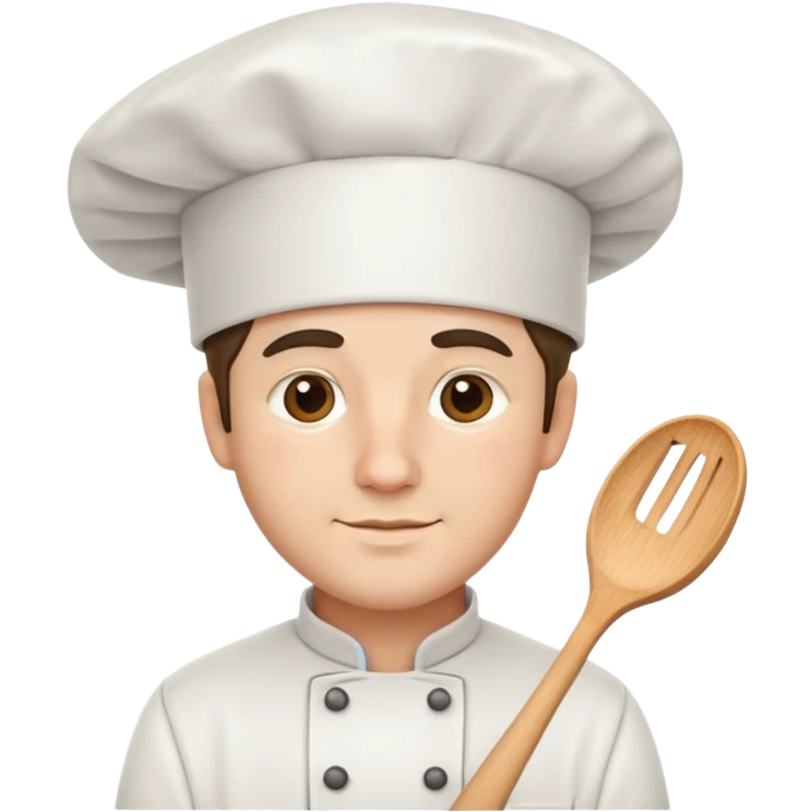Man wearing a chef’s hat  emoji