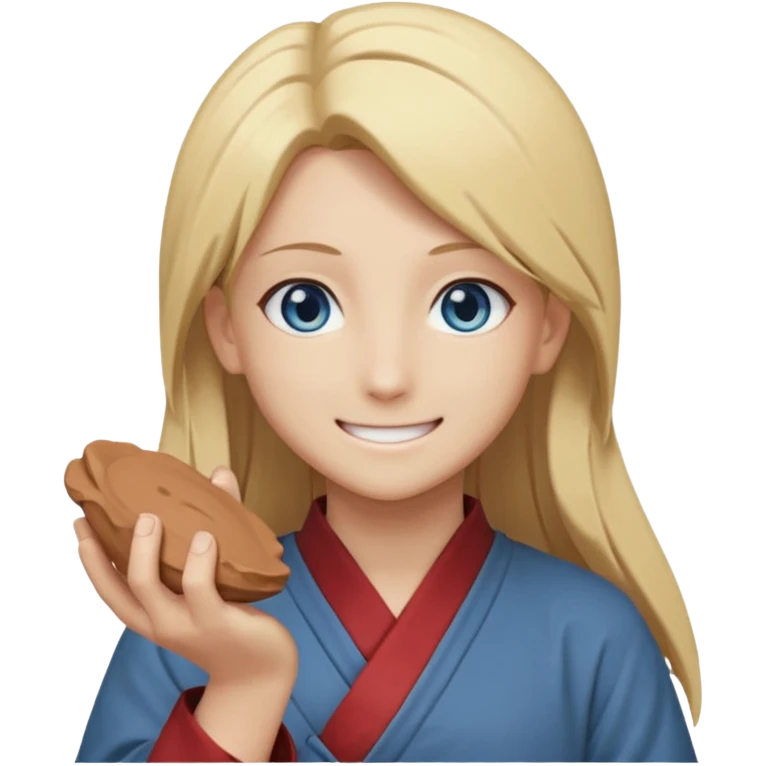 Can you create an emote for me referencing the character Deidara from the Naruto series emoji