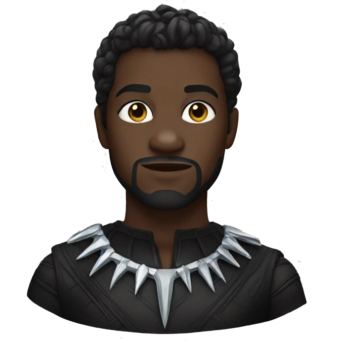 black panther emoji